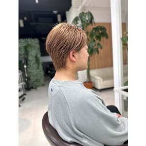 ベージュブラウン －初ブリーチ－