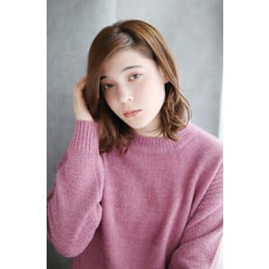 20代30代40代　大人似合わせかきあげレイヤー