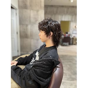 メンズロングウルフパーマ - ARCH【アーチ】掲載中