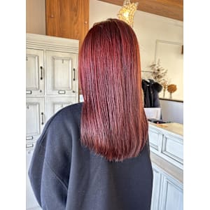 大人かわいい/レッドカラー