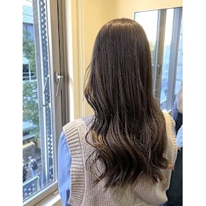 【W_SALON 河原町】ブラウンベージュ/ココアブラウン