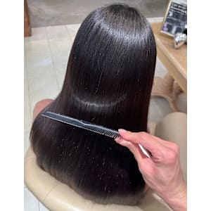 夢の髪質を育てる/髪質改善/髪にドラマを/縮毛矯正/美髪改善