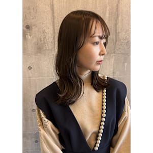 ウォームブラウン/くびれヘア【ARCH Emi】