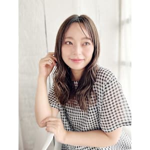 20代30代40代　大人ニュアンス似合わせロング