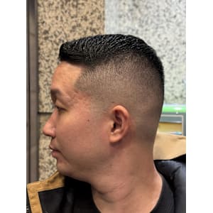 スキンフェード×ベリーショート