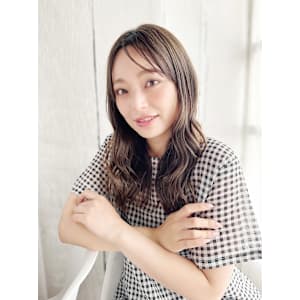 20代30代40代　大人ニュアンス似合わせロング