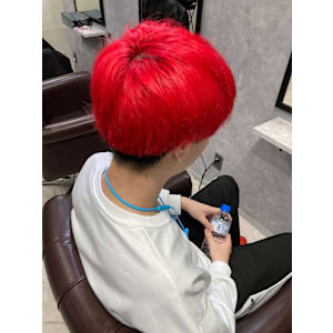 ブリーチレッドカラー - GLADGE池袋/ダブルカラー/ブリーチ【グラッジイケブクロダブルカラーブリーチ】掲載中