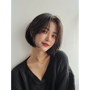 韓国風レイヤーボブ_調布/調布駅