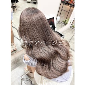 【W_SALON 河原町】ココアベージュ/韓国風巻き/レイヤ