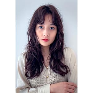 20代・30代/ロングヘア/暖色カラー