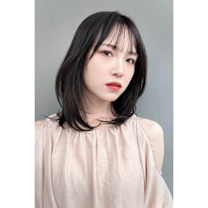 20代・30代・40代/レイヤースタイル/ミディアムヘア