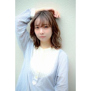 20代・30代・40代/パーマスタイル/ミディアムヘア