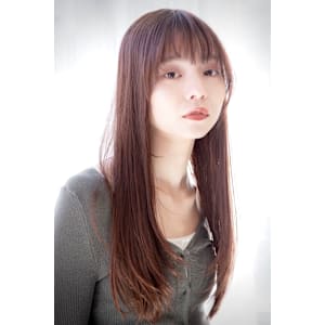 20代・30代・40代/ロングスタイル/髪質改善ストレート