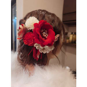 成人式ヘアセットのみ￥9,900★リハーサル付き★