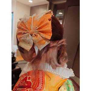 成人式ヘアセットのみ￥9,900★リハーサル付き★