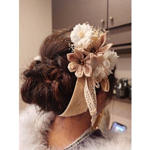 成人式ヘアセットのみ￥9,900★リハーサル付き★