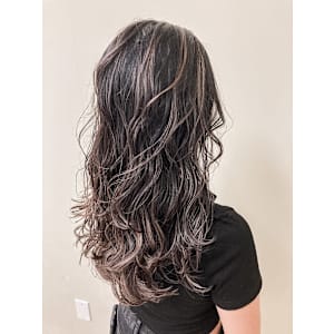 ハイライト×ラベンダーアッシュ