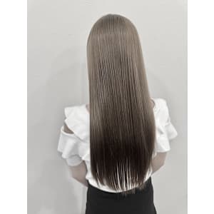 トリプルカラー×シルバーベージュ