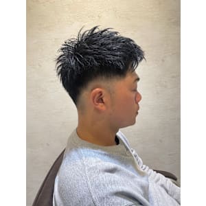 清潔感/ショート/刈り上げ/ビジネス/薬院