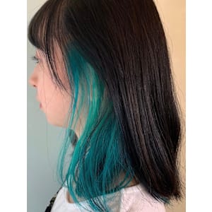 グリーンインナーカラー