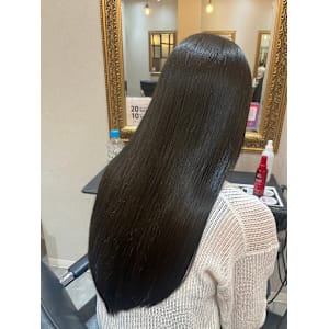 髪質改善/縮毛矯正/酸性ストレート/黒髪/暗髪/韓国風