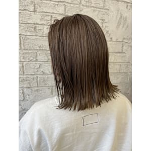 30.40代白髪ぼかしダブルカラーベージュ20680円