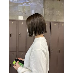 ミロワールストレート＋ボブ