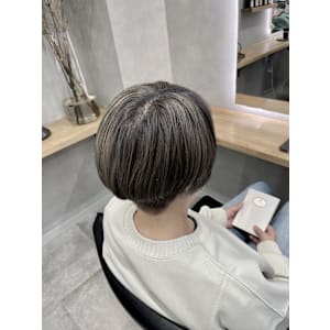 G ダブルカラー/暗めグレージュ