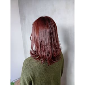 【avli】ピンクブラウン