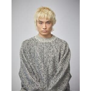 ホワイトブリーチハイトーンウルフ