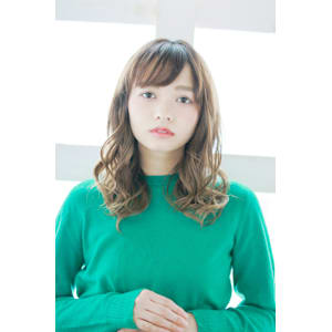 ゆるふわ巻き/ハイライト/ベージュ/マロンベージュ