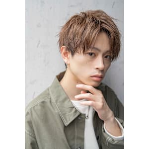 【小久保style】メンズカットツーブロックツイストウルフ