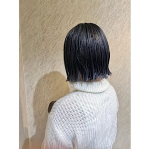 切りっぱなしボブ