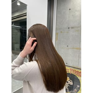 アッシュ　グレージュ　ケアブリーチ　髪質改善　TOKIO