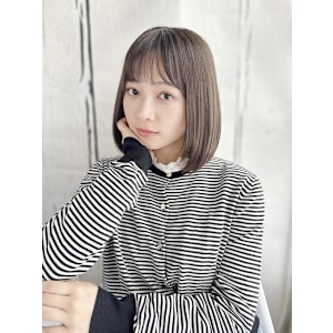ナチュラルストレートボブスタイル