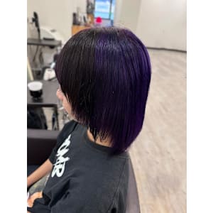 パープルデザインカラー