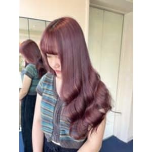 【W_SALON 河原町】グラマラスピンク/髪質改善