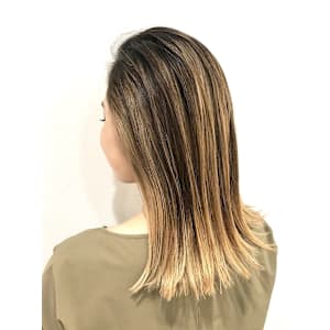 立体感バレイヤージュ