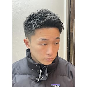 メンズベリーショートヘアスタイル