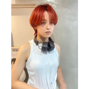 ショートヘア × ブラッドオレンジ - the path Kego【ザ パス ケゴ】掲載中