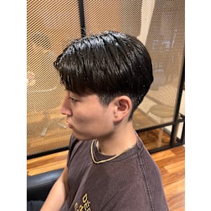 【お客様スタイル】センターパート