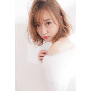 ナチュラルボブ×大人ショートボブ×ウェーブ 20代30代40