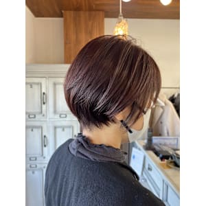 暖色ショート/オーガニックカラー