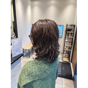 レイヤーパーマスタイル