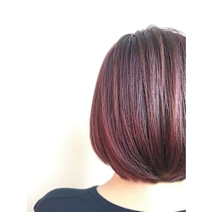 自然な立体感☆ラズベリーピンク