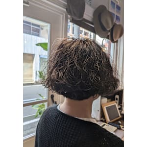 スパイラルパーマ