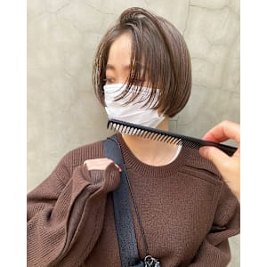 【土谷　庄之介】前上がりショートボブ☆