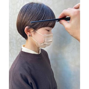 【土谷　庄之介】フィットするマッシュショート