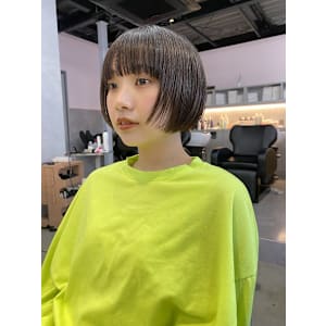 【松本　華】前上がりショートボブ☆