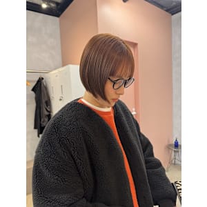 【松本　華】お顔にフィットするボブ☆